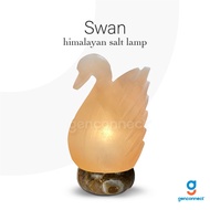 Swan Himalayan Salt Lamp - Feng Shui Natural Salt Crystal Light for Home Décor,Wellness & Relaxation