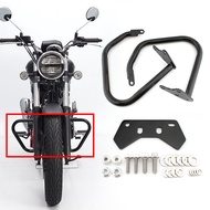 Black Engine Frame Protector Guard Rail Crash Bar Bumper For Honda GB350 CB350S CB350S 2021+