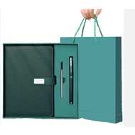 [PENGHNTARAN LAJU SET A5 Journal Planner Notebook Set with Pen for Father's Day Office Logo A5 Noteb