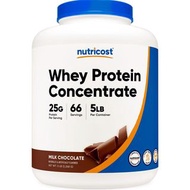 【現貨】Nutricost Whey Protein Concentrate 【5磅裝】多味可選 乳清蛋白粉 蛋白質能量Gym增肌營養健身代餐