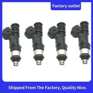4PCS Fuel Injector Injection Nozzle 0280158207 101481 1538984/8A6G9F593AA for Ford- Focus Fiesta B-M