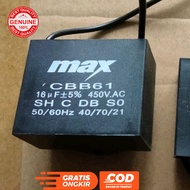 FAN CAPACITOR SQUARE CAPACITOR 16 UF 450 V MAX