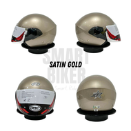 ARC Jetstar Helmet Half Steng 100% Original Motorcycle SIRIM Approved JPJ Lulus