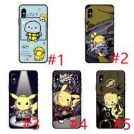 Redmi Note 9 9S 12 Pro Turbo 12S 4G 5G 230310 Black soft Phone case Pikachu Pokémon Naruto