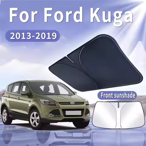 For Ford Kuga 2013~2019 2014 Foldable Car Sun Visor Front Windshield Sunshade Heat Insulation Summer