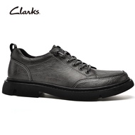 Clarks รองเท้าลำลองผู้ชาย UN TRAIL APRON 26033- สีดำ รองเท้าผู้ชาย Men's Leather Shoes Formal Shoes