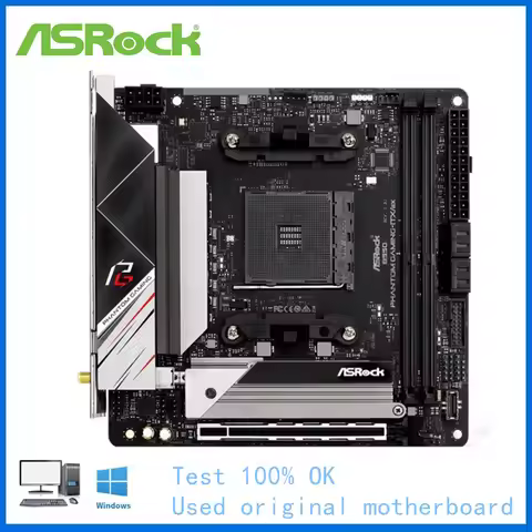 B550 Phantom Gaming-ITX/ax Motherboard AM4 DDR4