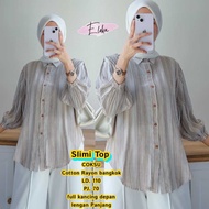 Slimi Top Eloka Blouse Cotton Rayon Bangkok