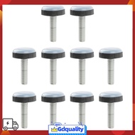 [JDZH] Adjustable Table Chair Feet Pack of 10 Adjustable Feet M6 Levelling Feet
