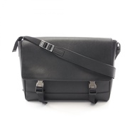 【二手】Prada PRADA 肩背包 SAFFIANO TRAVEL 2VD018 黑色 Saffiano 皮革斜背包 男士二手 A