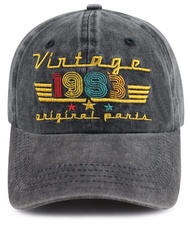 Funny Adjustable Embroidered 31st 41st 51st 61st 71st 81st 91st Year Old Party Decorations Baseball 