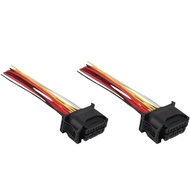 【Fo Hyundai】2PCS Headlight Cable Repair Kit Headlight Connector for BMW 5 6 Series 6925638DX