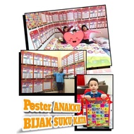 Poster Anakku Bijak Suku kata