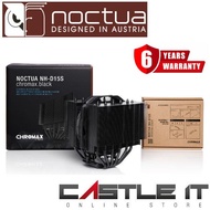Noctua NH-D15S chromax.black Dual Tower CPU Cooler NF-A15 PWM Fan Intel AMD Support (NH-D15S CH.BK)