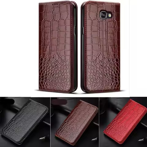 Wallet Case For Samsung Galaxy A5 A6 A7 A8 Plus 2018 2017 2016 2015 A6S A9S A9 Star Pro Magnetic Fli
