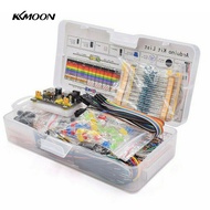 KKmoon Electronic Components Kit 830 Connect Points Breadboard Cable Resistor Applicable For UNO R3
