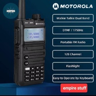 HT MOTOROLA X9 WALKIE TALKIE JARAK JAUH 10KM UHF/VHF KEKUATAN TINGGI 1 - Elvoir Store