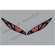 ♞Winker, Decals, Sticker, Winker for Sniper 150, Classic, red