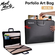 [Art Store] Paintingbags, File Bags, Documents, Drawing Paper A3-A2 Mont Marte Portfolio