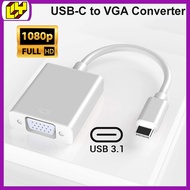 Type-C USB 3.1 to VGA Adapter 1080P TYPE C to VGA Adapter Male To Female Converter Type C Adapter US
