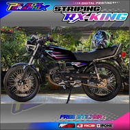 STRIPING VARIASI MOTOR YAMAHA RX KING / STICKER LIST YAMAHA RX KING