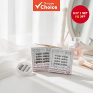 HLS Easy Apply Adhesive Eyelash Clusters Press-On Lashes No Glue Needed Wispy Extensions