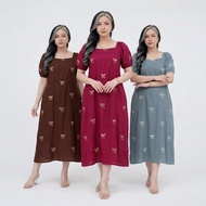 Aqila Rayon Daster with Ribbon Motif Latest TeenageWanita