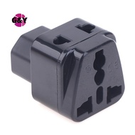 G&Y 2 In 1 IEC 320 C14 Male To C13 Female Power Adapter PDU/UPS C13 Universal Female AU/US/UK/EU Spe