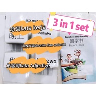 Flash card Kata Kerja, Kata Adjective, Sinonim Dan Antonim kad imbas马来文华文动词形容词和同义词反义词华语闪卡/根据小学课本教材12