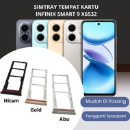 Simlock Infinix Smart 9 X6532 Simcard Simtray Metal Sim Card HolderOriginal Infinix Smart 9 X6532 SI