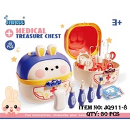 JQ911-8 DOCTOR'S VALUES BOX WITH RABBIT TEETH, HEADPHONES, EYES, BRUSH