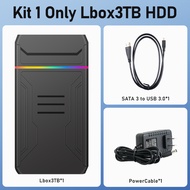 Launchbox 3TB Game Hard Drive Consoles For PS4/PS3/PS2/Gamecube/Switch/Xbox With 10000+ Games Game C