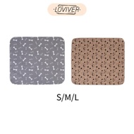 [Loviver] Washable Dog Pee Pad,Dog Mat,Absorbent Pet Supplies,Waterproof Pet Training Pad,Potty Mat 
