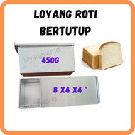 Loyang Roti Bertutup Loyang Roti with lid Loyang 8x4x4 inci Loyang Roti with cover Loyang Loaf 9x4x4