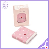 ผ้าเช็ดหน้าผ้าเย็น JILL STUART สำหรับเป็นของขวัญชิ้นเล็กๆผ้าคอตตอนเนื้อนุ่มน่ารักสีชมพูขนาด58-320908