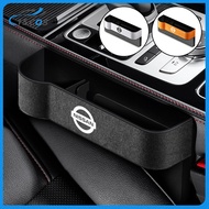 Ciscos Car Seat Gap Pocket Car Storage Interior Accessories For Nissan Note GTR Qashqai Serena NV350 Kicks