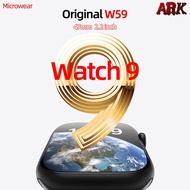 2023 Microwear IWO W59 Smart Watch 2.2 Inch Series 9 NFC Wireless Charging Men Women Smart Watch Bluetooth Call GPS Tracker With Dail Custom