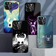 Hollow knight 05 Tempered Glass Phone Case For IPhone 16 15 14 13 12 11 Pro XS Max Plus Mini X XR 8 