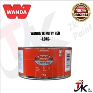 WANDA 1K PUTTY RED - 1.0KG  **READY STOCK**