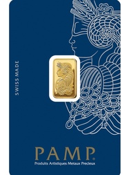 2.5 Gram PAMP Swiss Gold Bullion Bar
