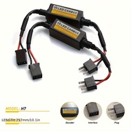 2Pcs LED Car Headlight Bulbs H7 H4 H11 H8 9005 hb3 9006 hb4 H1 H3 Decoder Wiring Harness Canbus Deco