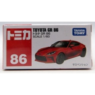 [Seal] No.86 Tomica Toyota GR 86