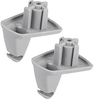 MEROVI Gray Auto Sun Visor Clip ABS Replacement 1EJ51BD1AA 2 Pcs Sun Visor Clip