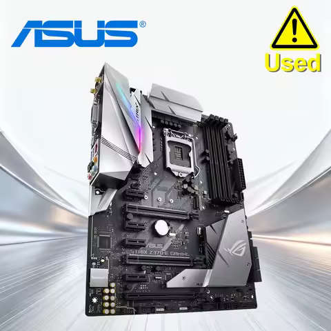 ASUS Republic of Gamers Strix Z370-E Gaming LGA1151 ATX Motherboard