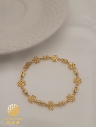 如意串珠手链916 YHH Bracelet “Ru Yi” beads Gold 916 YHH