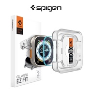 [2 Pack] Spigen Apple Watch Ultra 2 / 1 (49mm) Screen Protector Glas.tr EZ Fit 9H Tempered Glass Auto Alignment Kit