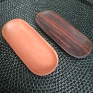 Wooden Plate Sushi Dessert Cutlery Small Plate 18x7cm