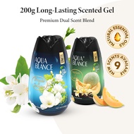 AQUABLANCE 200g Scented Gel Indoor Fragrance Series | Long-Lasting Freshness with Natural Essential 