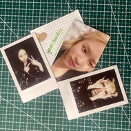 Official PHOTOCARD BLACKPINK PINK BORN Album / POLAROID OFFICIAL BLACKPINK / Jisoo Jennie Rose Lisa