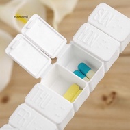 [Nanami] Medicine Weekly Storage Pill 7 Day Tablet Sorter Box Container Case Organizer [SG]